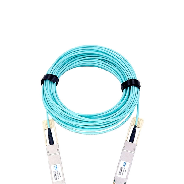 Multimode 10 Gigabit fiber optic cables OM3 and OM4
