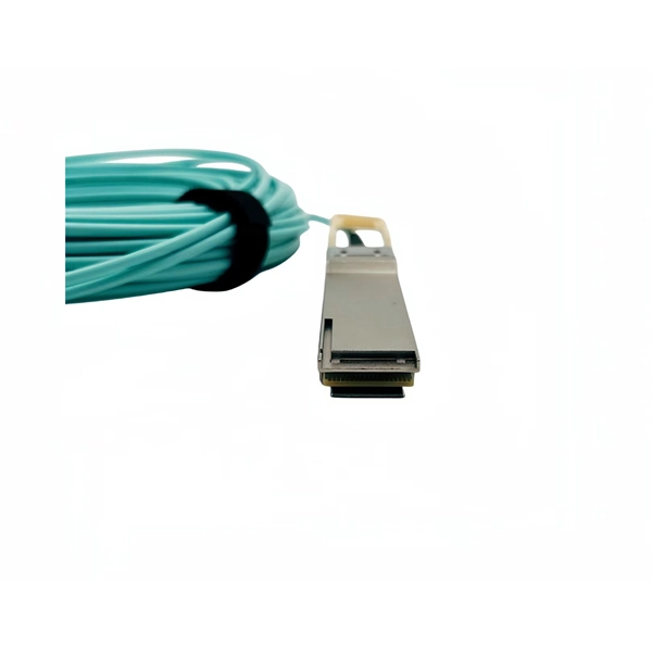 Is the set-top box connected to a router or fiber optic cable 