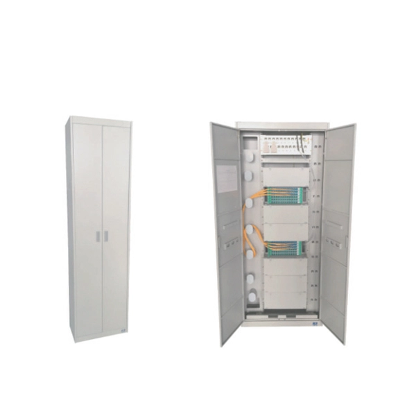 How to connect the optical fibers in the optical distribution box 