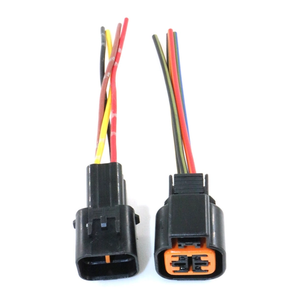 APC type fiber optic connector pin end face