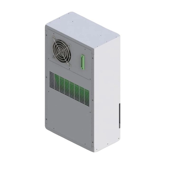 What is the safe distance between network server racks 