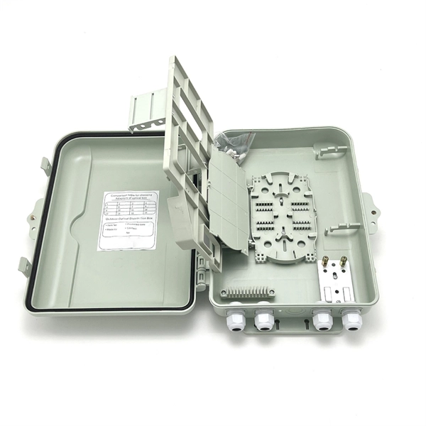 Metropolitan Area Network Fiber Optic Splice Box 48 Cores 