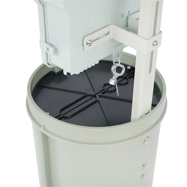The fiber optic cable cold connector can be disassembled 
