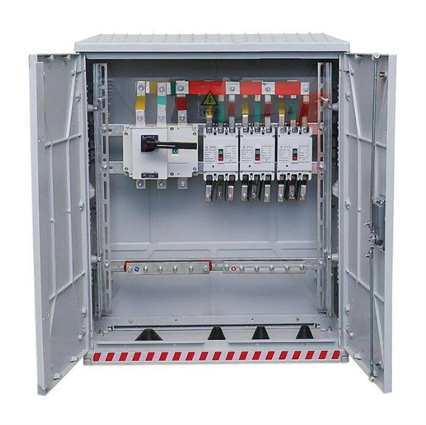 Install lightning protection grounding for rooftop electrical distribution boxes