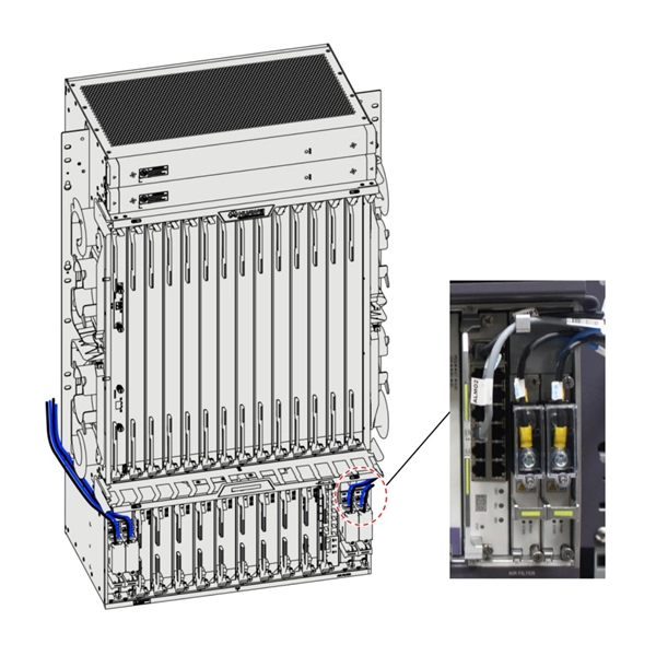 Fireproof sealing canopy for vertical cable trays